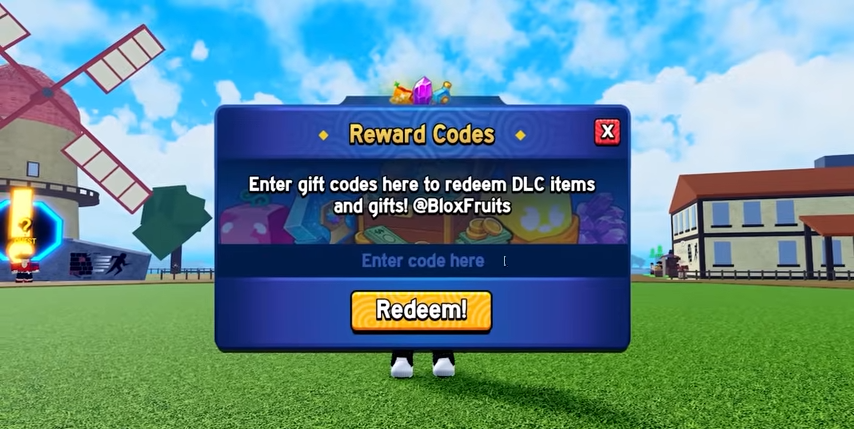 blox Fruit codes